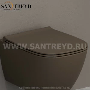 GN022CS Крышка сиденье для унитаза Ceramica Globo GENESIS