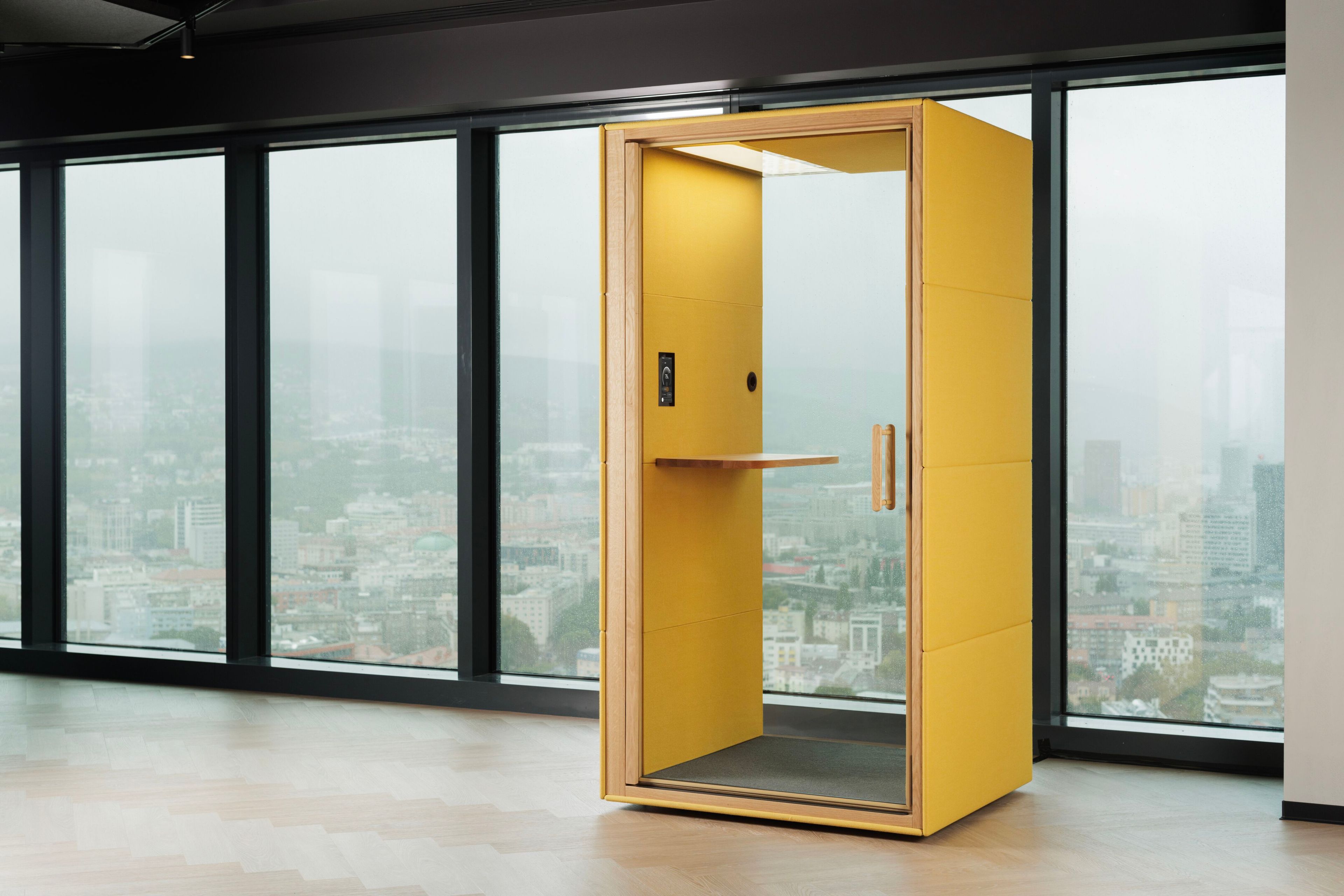 Одноместная акустическая офисная кабина со встроенным освещением SilentLab GEN4 ARCH-00099163 - Вид №3