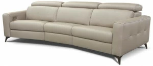 Rossini Sofas Изогнутый регулируемый кожаный диван