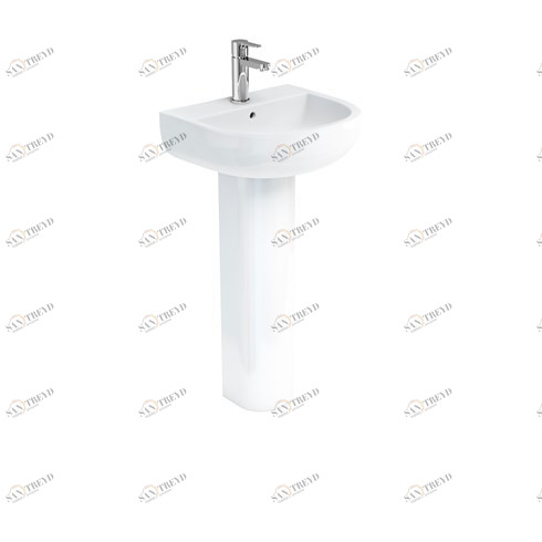 CM.0001, FP.1032 Пьедестал для раковины овальная Burlington 