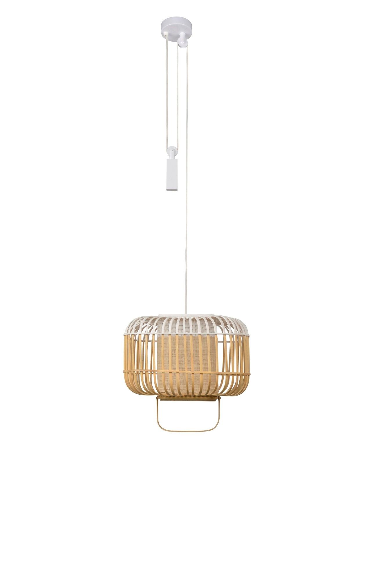 Бамбуковый подвесной светильник Forestier Бамбуковый квадрат ARCH-00062657 - Вид №4