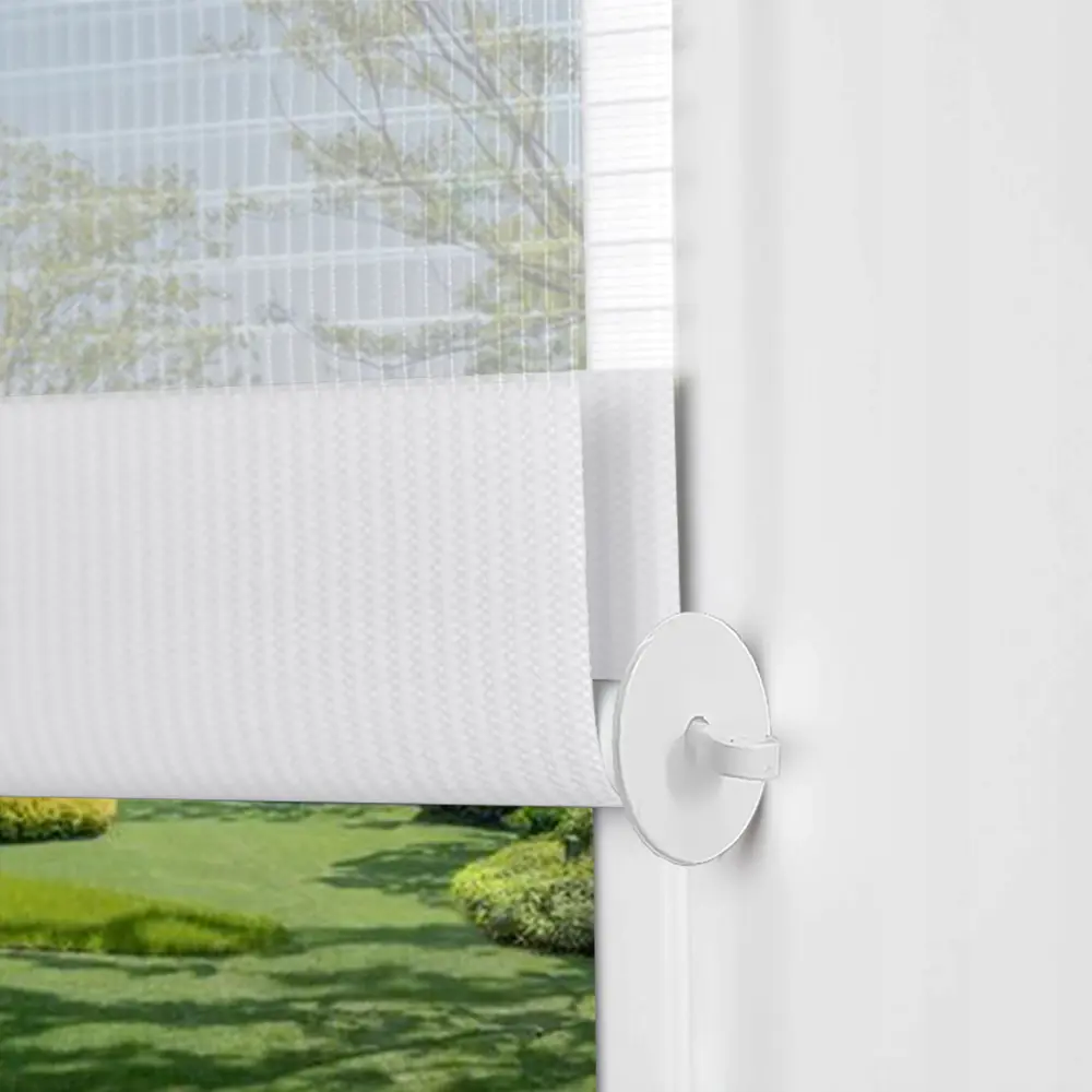 Рулонная штора день-ночь KREAFORTA Peterburg 40×160 см белая 89408618 STLM-1580583 - Вид №2