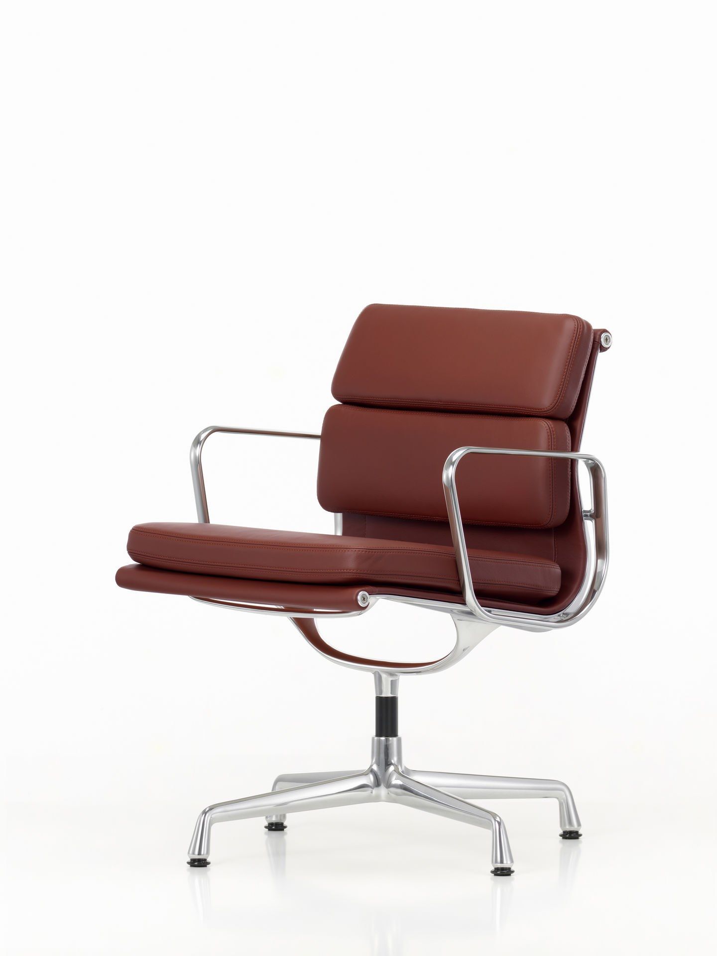 Кожаный стул с подлокотниками VITRA Eames Soft Pad Group ARCH-00088842 - Вид №47