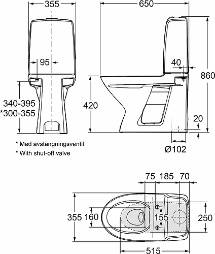 626008897 Крышка сиденье для унитаза IFO  - Вид №3
