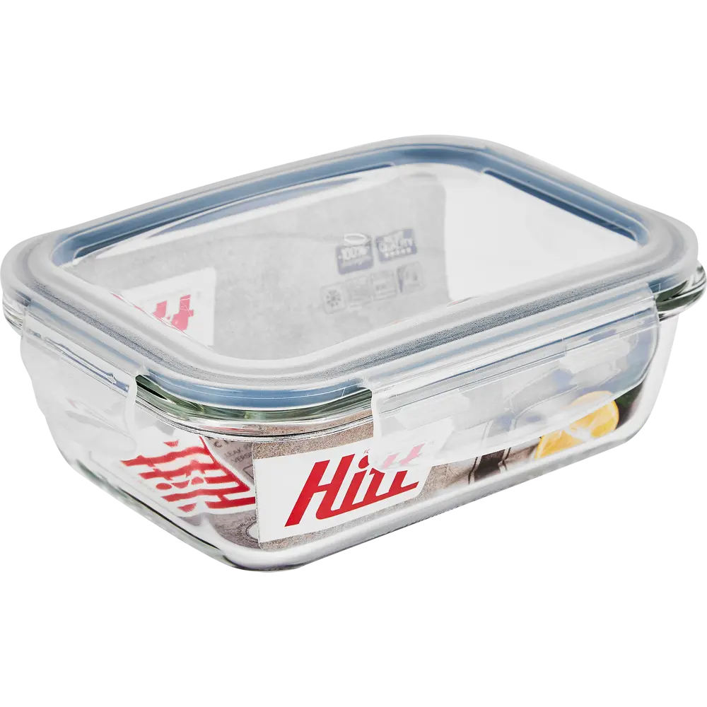 Контейнер герметичный Hitt 0.63 л стекло прозрачный STLM-2056411 - Вид №4