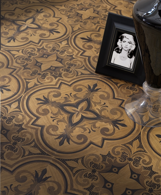 Quad10 Tifernoit Виктория - дуб, венге и орех Parquet - Вид №3