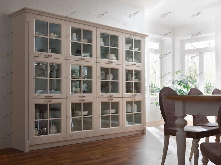 Callesella Arredamenti Модульная витрина из дерева и стекла Kitchen sweet kitchen sun-id-1431535