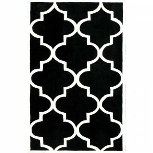 Ковер Trelli чёрный 240х330 DOLLY CAPRETS ДИЗАЙНЕРСКИЕ, ТРЕЛЬЯЖНЫЙ УЗОР 015060 Чёрный