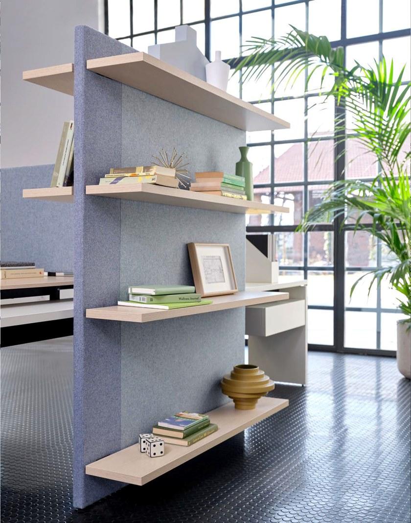 Citterio Множественное рабочее место со звукопоглощающими перегородками Bridge sun-id-1435413 - Вид №1