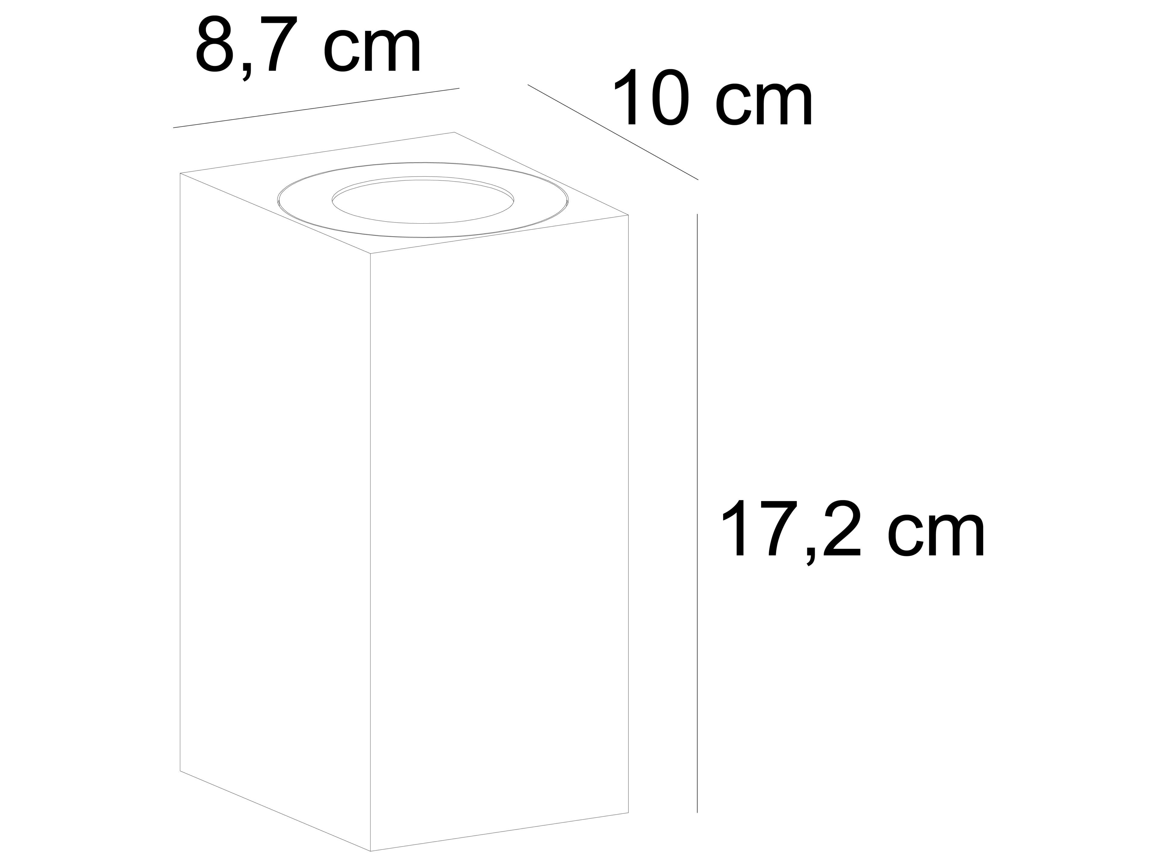 Алюминиевый настенный светильник Nordlux CANTO MAXI KUBI 2 ARCH-00080692 - Вид №3