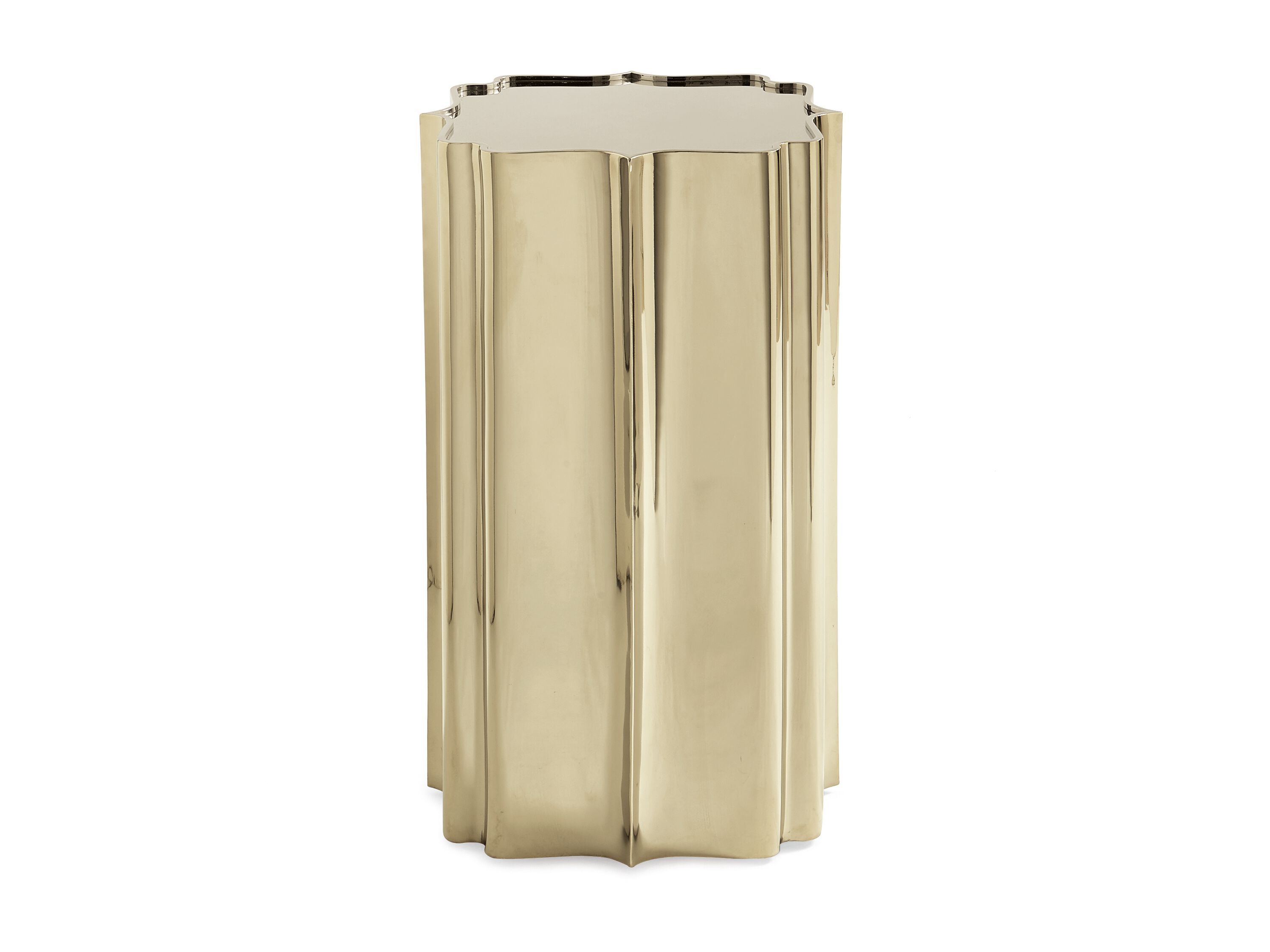 Высокий квадратный журнальный столик с подносом Caracole GOOD AS GOLD ARCH-00053577 - Вид №7