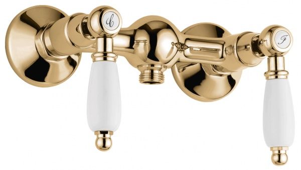 121002BR Смеситель Deco Ceramic для душа, цвет бронза EMMEVI Decò ceramic