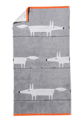 FOX_PE_50 Полотенце 50/90 хлопок махра жаккард одна сторона велюр 550 г/м2 Blanc des Vosges Santreyd 