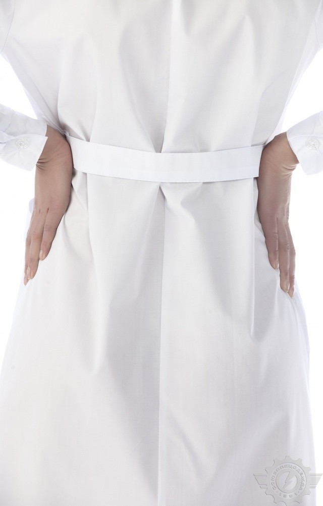 65773 Халат "Татьяна" белый  Медицинская одежда  размер 46/158-164 Спецодежда  - Вид №5