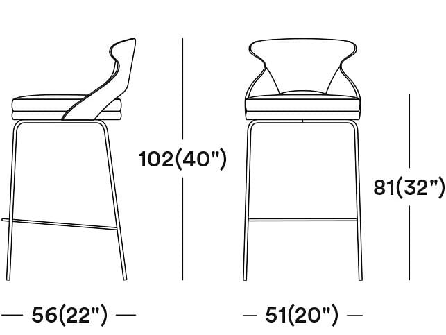 Мягкий стул Tirolo Крылья ARCH-00135800 - Вид №4