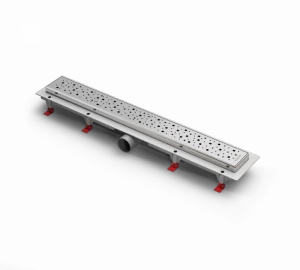 Водоотводящий желоб ALPEN Square ALP-850SN с рамкой