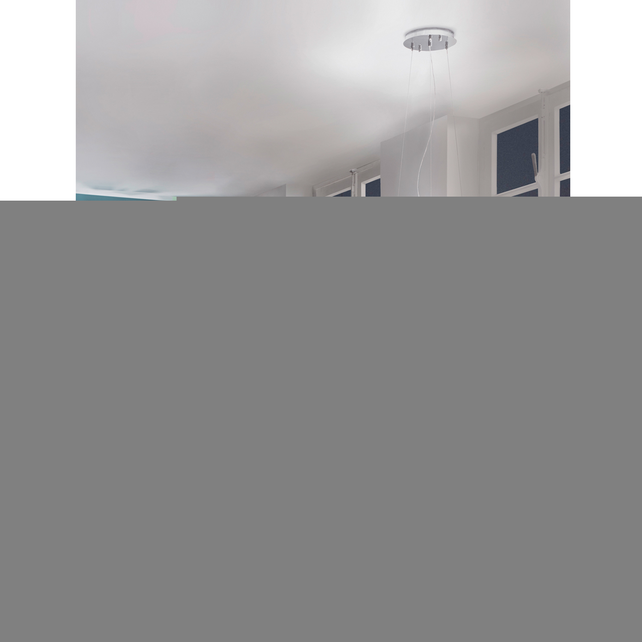 Подвесная люстра Eglo Drifter 89205 EGLO ДИЗАЙНЕРСКИЕ, DRIFTER 057002 Хром  - Вид №1