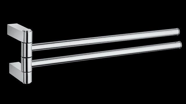 TO214 Держатель для полотенец, двойной, поворотный bagno&associati TOSCA Bagno & Associati