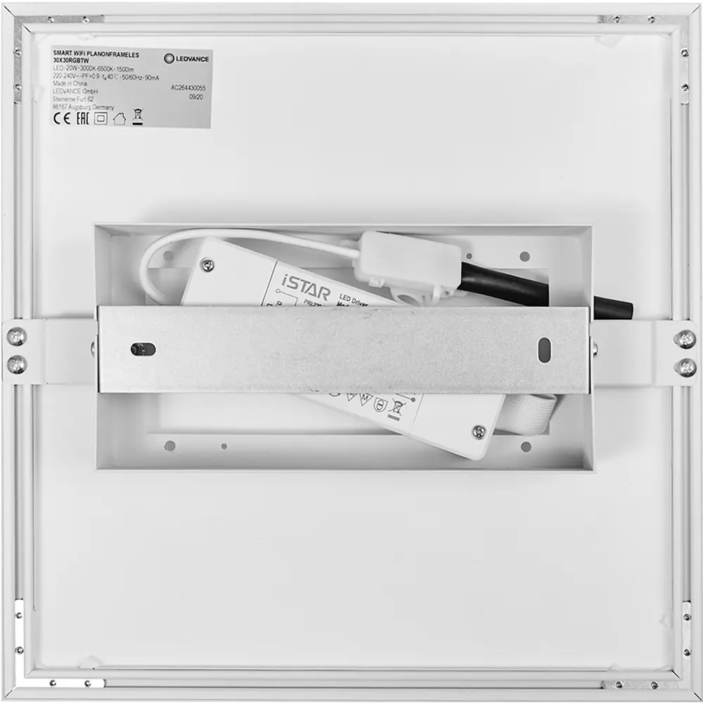 Безрамный накладной светильник WiFi 20 Вт IP20 RGBW, 30X30 мм, 1500 Лм LEDVANCE STLM-2170226 - Вид №14