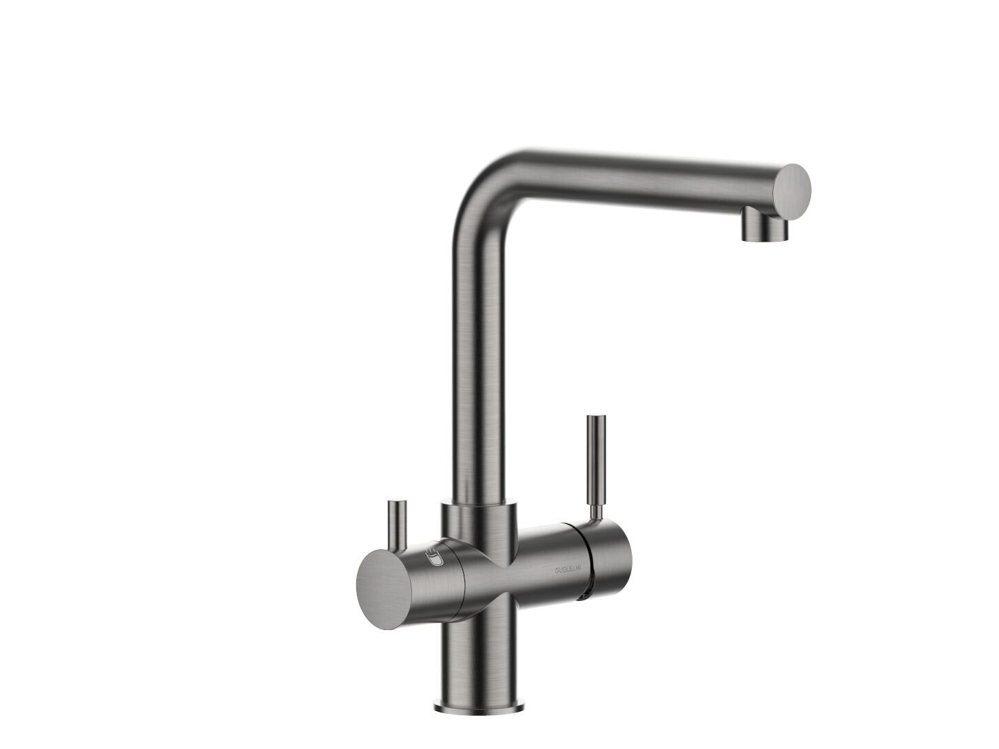 Однорычажный смеситель для кухни с поворотным изливом GUGLIELMI RUBINETTERIE чистый ARCH-00022530 - Вид №2