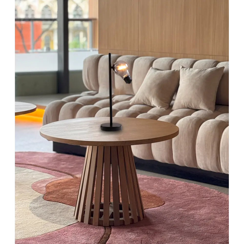 Настольная лампа декоративная Freya Evidence цвет черный STLM-2106748 - Вид №8