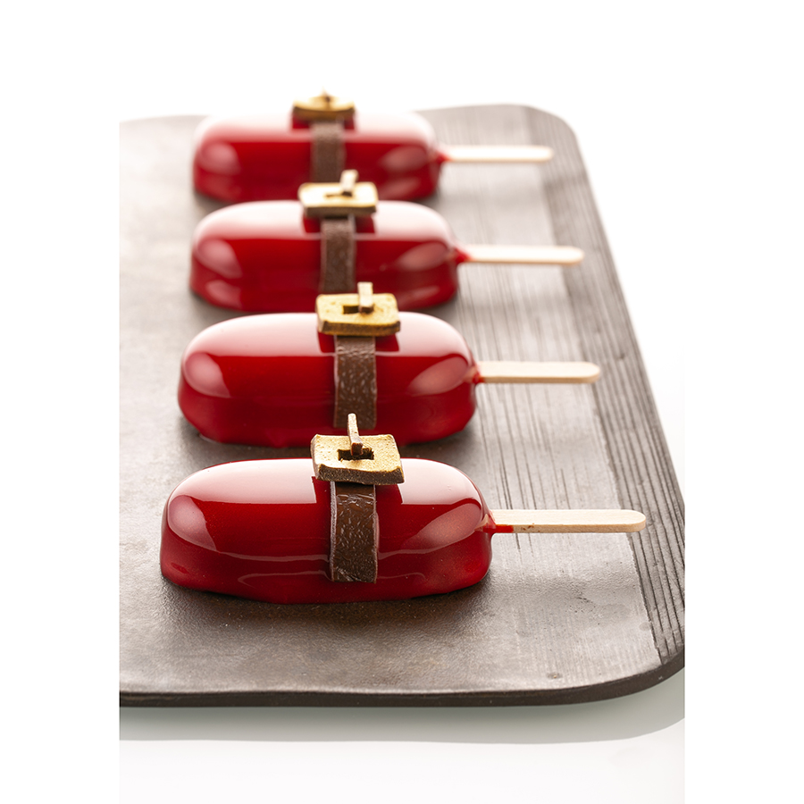 99.401.99.0002 Набор из 100 маленьких палочек для мороженого 7,2 х 0,8 см Silikomart  - Вид №1