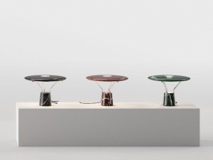 Мраморная настольная лампа