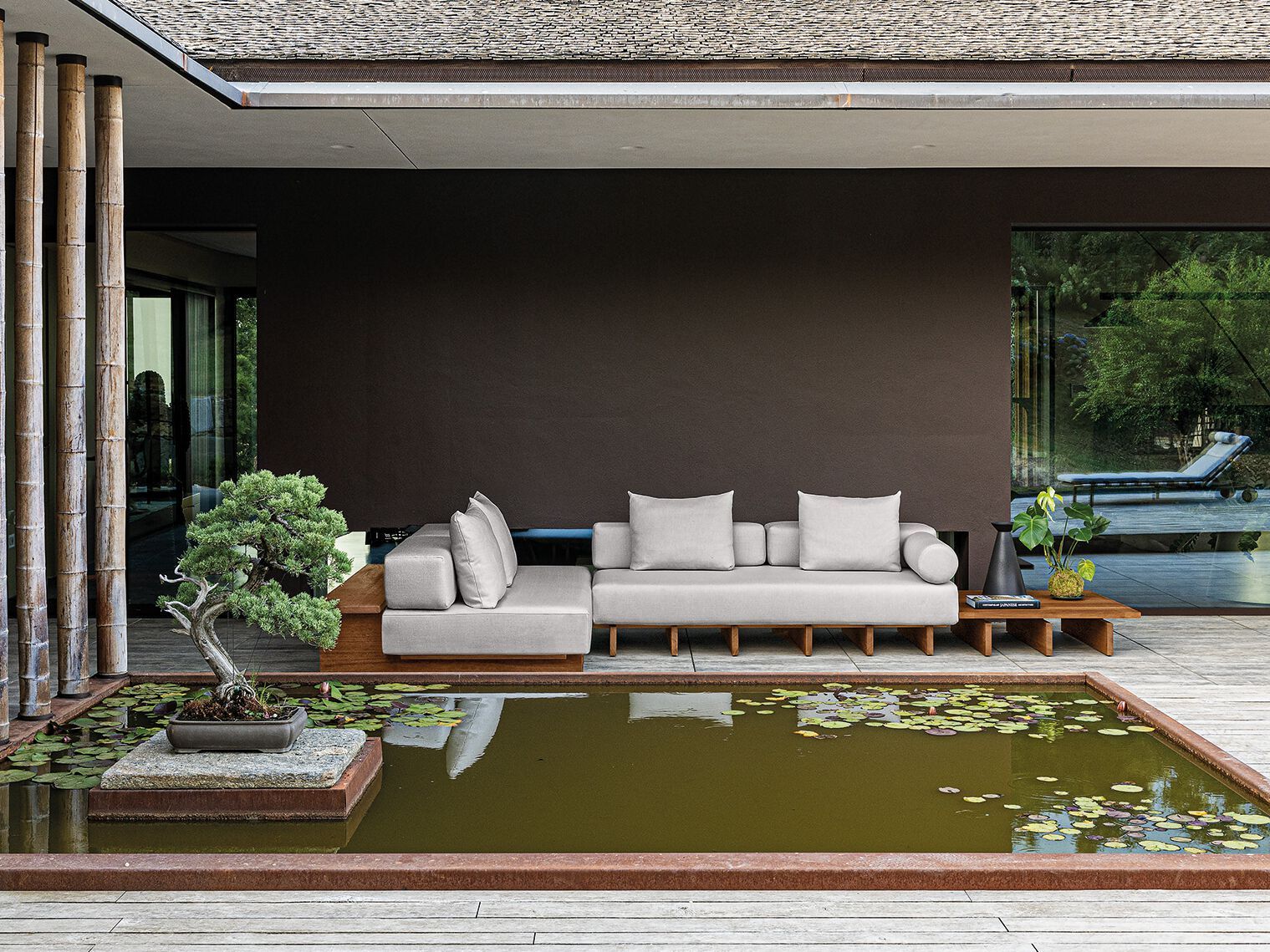 Тканевый модульный садовый диван Arketipo SANTOS ARCH-00052540 - Вид №4