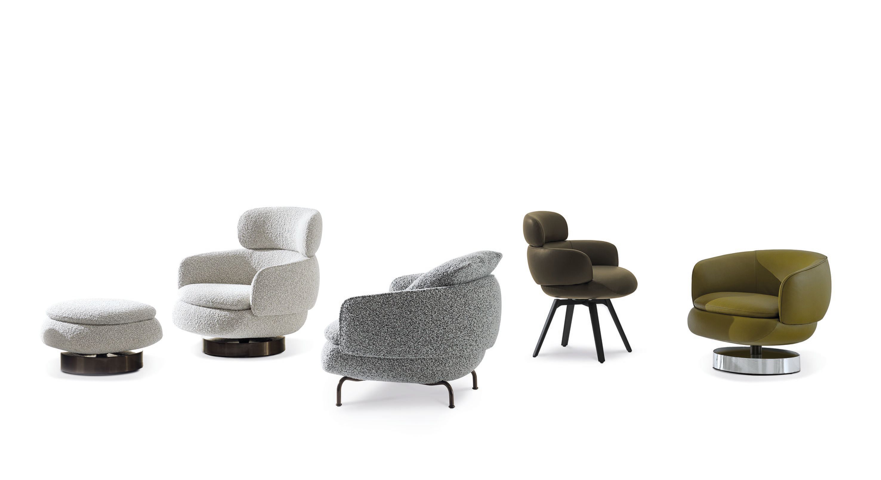 Тканевое кресло с подлокотниками Minotti Vivienne ARCH-00025283 - Вид №1