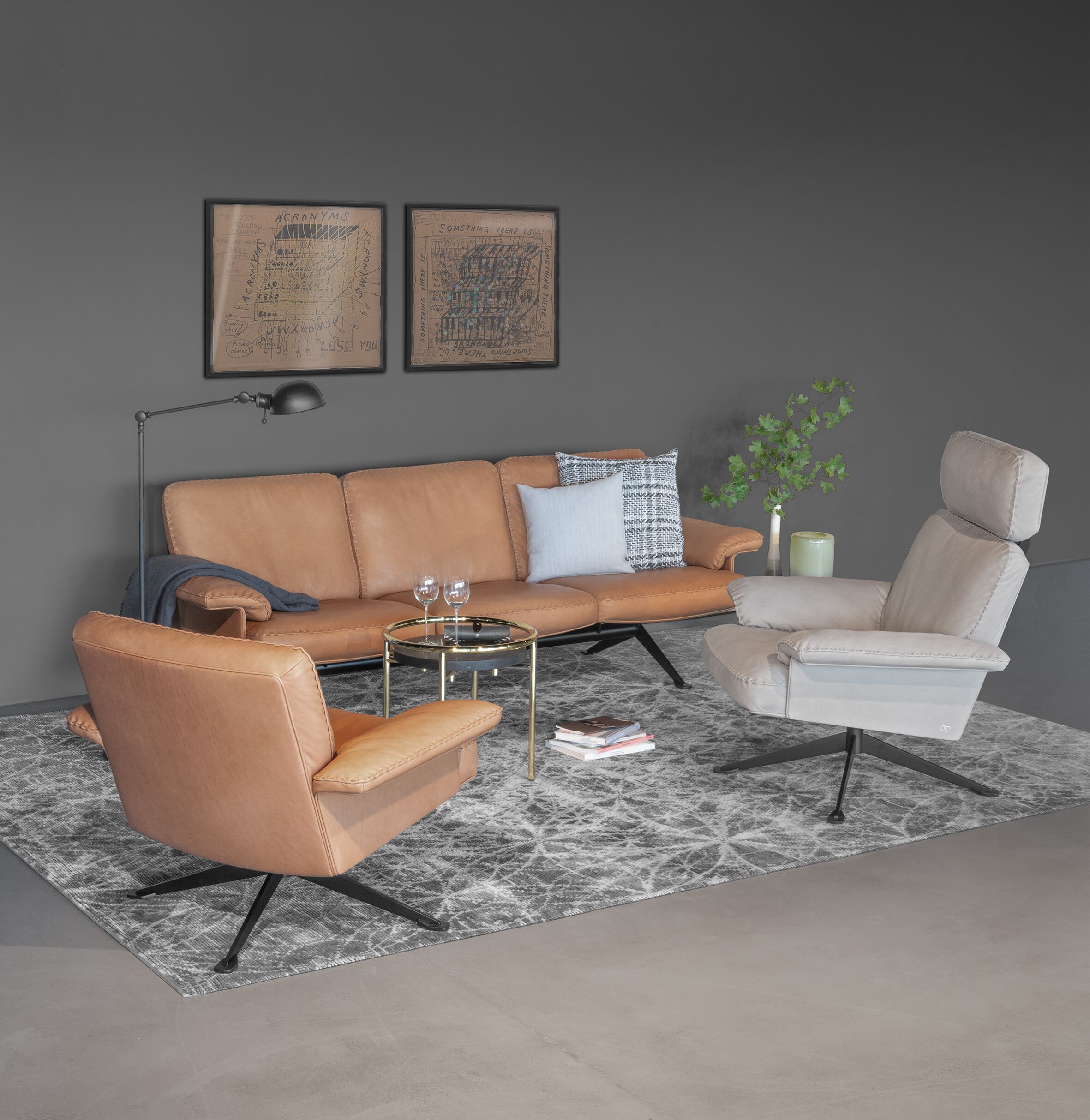 Кожаное кресло с подлокотниками de Sede DS-31 ARCH-00137346 - Вид №2