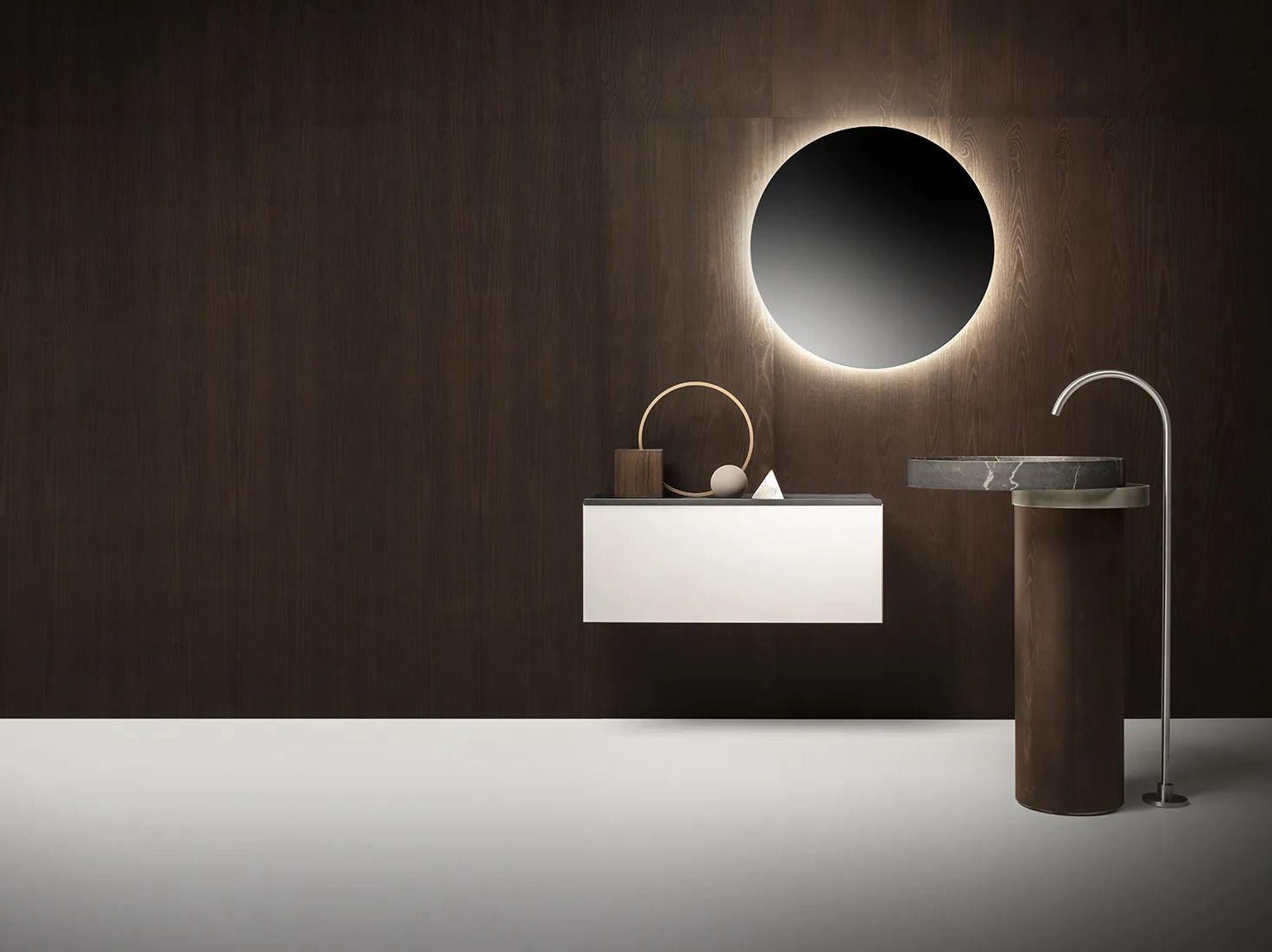 Круглый отдельно стоящий умывальник Falper Excentrico ARCH-00049961 - Вид №3