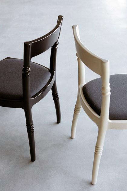 Billiani Стул из бука с мягким сиденьем Toccata & fuga 530 - Вид №5