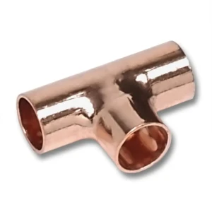 Тройник Sanha 22x15x18 мм ВП медь