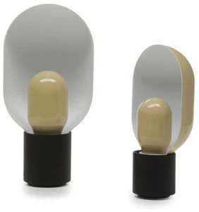 Natuzzi Настольная лампа из алюминия