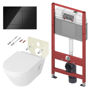 K440403.WCD Комплекты из инсталляций, панелей смыва и унитазов Duravit D-Neo Tece