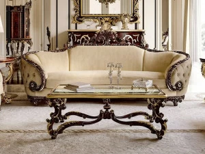 Andrea Fanfani Тафтинговый 3-местный диван из ткани Opera 748/d