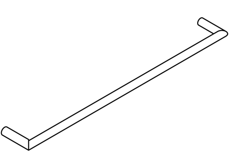 162.30.20040 держатель для банного полотенца HEWI System 900 - Вид №5