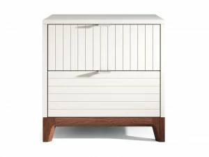 Тумбочка прикроватная для спальни слоновая кость Case THE IDEA  210321 Белый