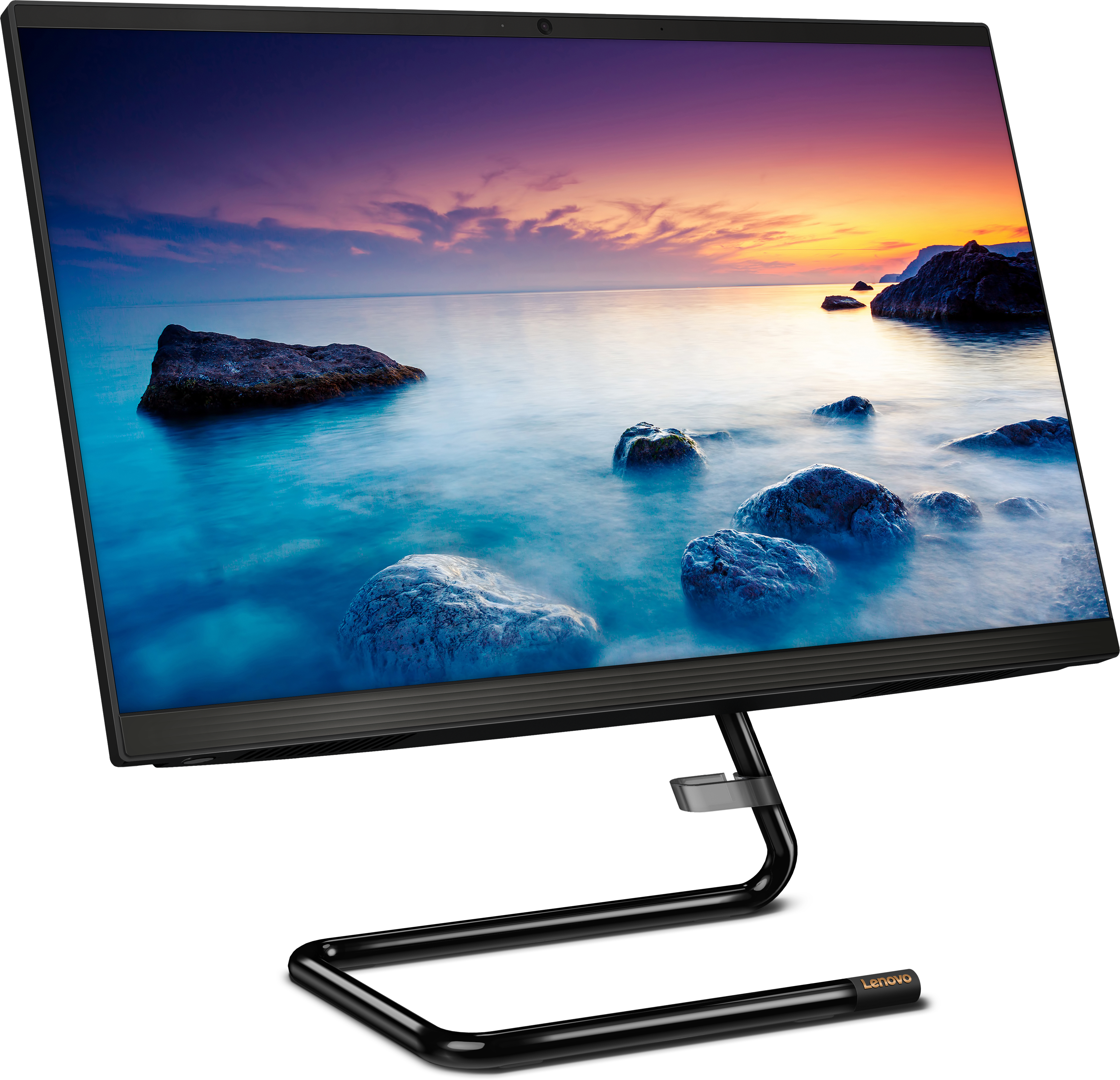 F0EX0002RK ideacentre aio 3 22ada05 21.5"(1920x1080)/amd ryzen 3 3250u(2.6ghz)/4096mb/1000gb/dvdrw/int:amd radeon/bt/wifi/war 1y/5.28kg/black/dos + клавиатура, мышь usb Lenovo Santreyd  - Вид №5