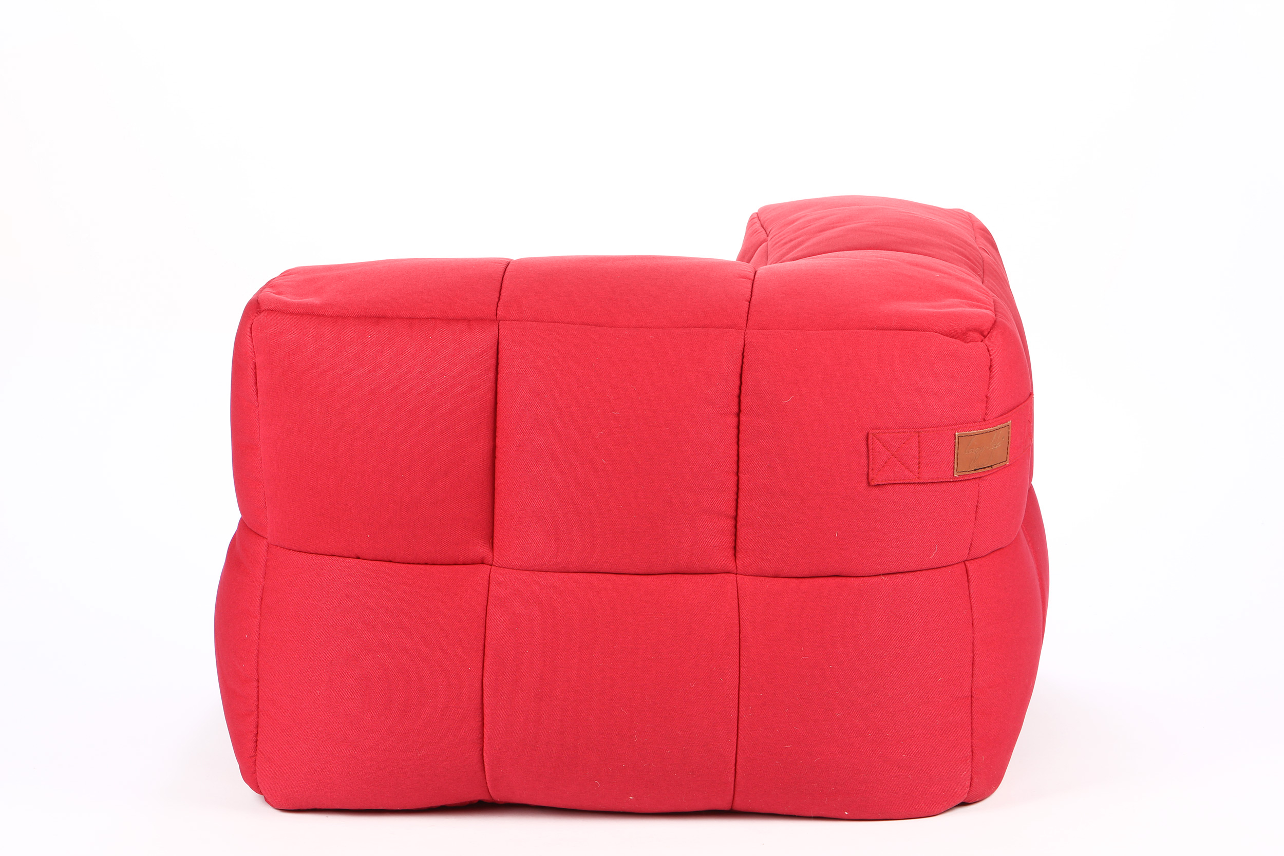 2000983113344 Кресло бескаркасное Palais Royal 1 красное LAZY LIFE PARIS  - Вид №2