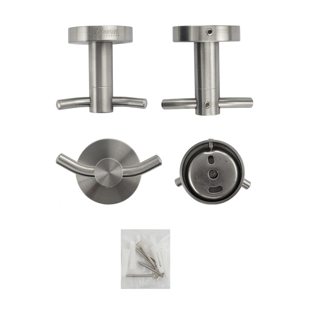 GFmark - Крючок двойной, из нержавеющей стали, код: 80114  - Вид №4