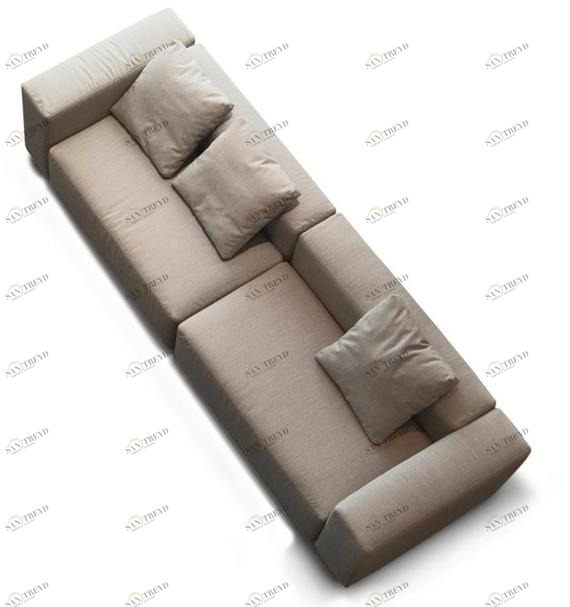 La Cividina Тканевый диван контрактный Takimi sun-id-1429283