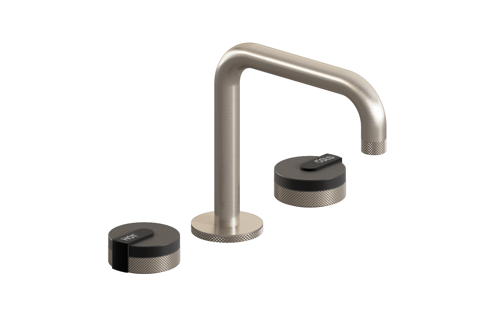 E-11511-R1GM-L1MBK-BNi Смеситель для умывальника на 3 отвертия GRAFF MOD+