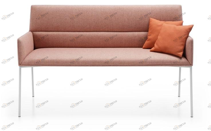 profim Скамья со спинкой, обитая тканью Chic air sun-id-1437663