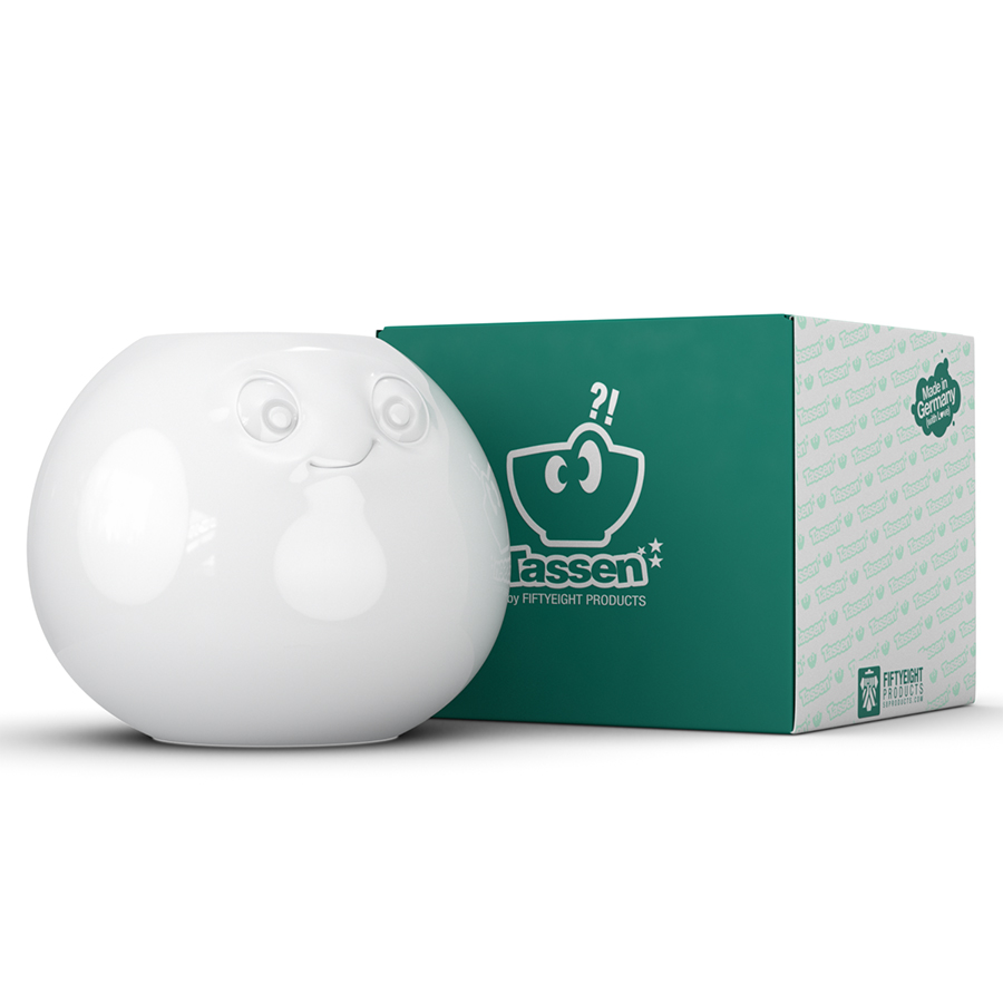 T01.92.01 Ваза tassen amused 16 см белая Tassen by FIFTYEIGHT PRODUCTS  - Вид №11