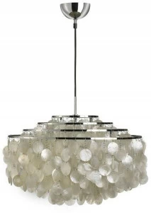 Verpan Подвесной светильник прямого и отраженного света из перламутра Fun mother of pearl