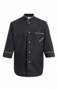 69105 Куртка поварская "Люкс-Лайт" черная  Повар  размер 56-58/170-176