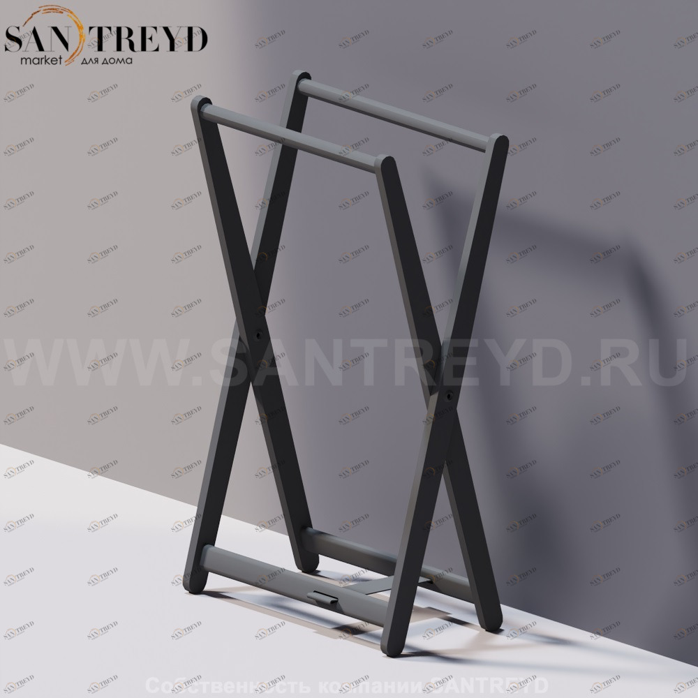 Agape PIC-NIC Полотенцежержатель 50 см серый ACOM0530SG