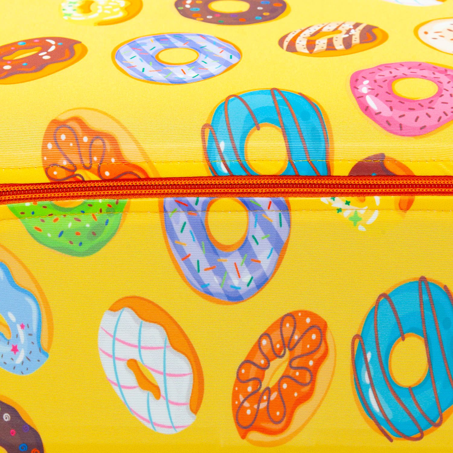 ECO Желтый Пончик XL Чехол для чемодана большой Fancy Armor ECO - Вид №3