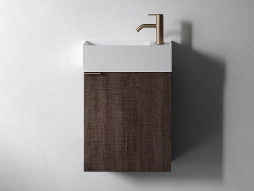 Деревянный подвесной умывальник с дверцами Inbani ARCH-00046077